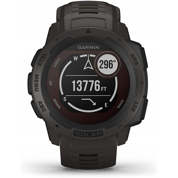 Najlepszy Outlet W Warszawie Multioutlet - Zegarek Sportowy Garmin Instinct Solar Grafitowy