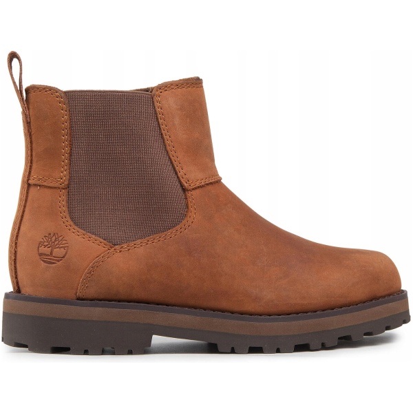 Najlepszy Outlet W Warszawie Multioutlet - Timberland Trzewiki Courma Kid Chelsea Tb0A25T43581 Md Brown Full Grain R34