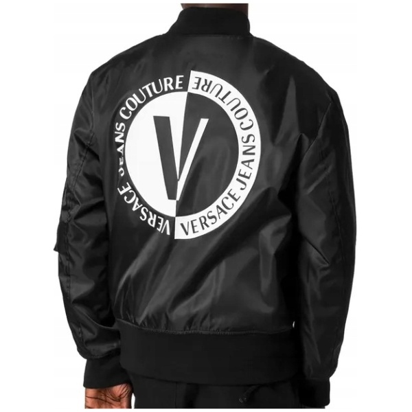 Najlepszy Outlet W Warszawie Multioutlet - Versace Jeans Couture Large V Emblem Bomber