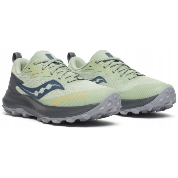 Najlepszy Outlet W Warszawie Multioutlet - Saucony Kobieta Buty Do Biegania W Terenie Peregrine 14 Gtx Szary R44