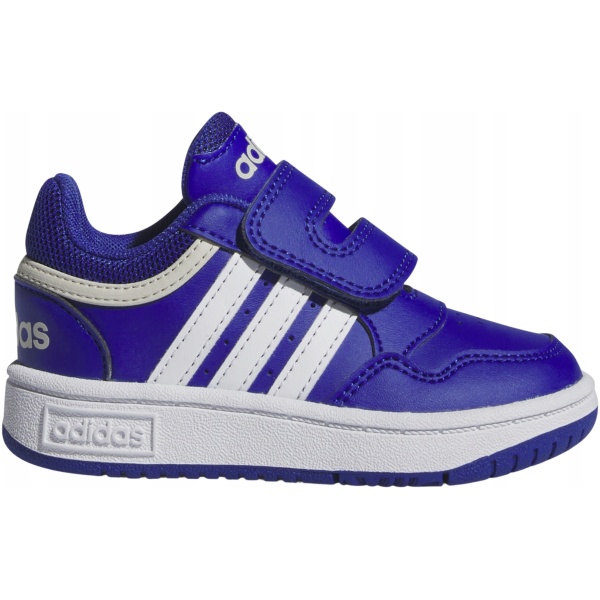 Multioutlet - Buty Dziecięce Adidas Hoops 3.0 Cf Low Lekkie Trampki Na Rzepy R. 23