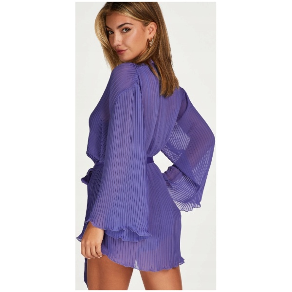 Najlepszy Outlet W Warszawie Multioutlet - Hunkemöller Kimono Chiffon Plisse - Kimona Xl/Xxl