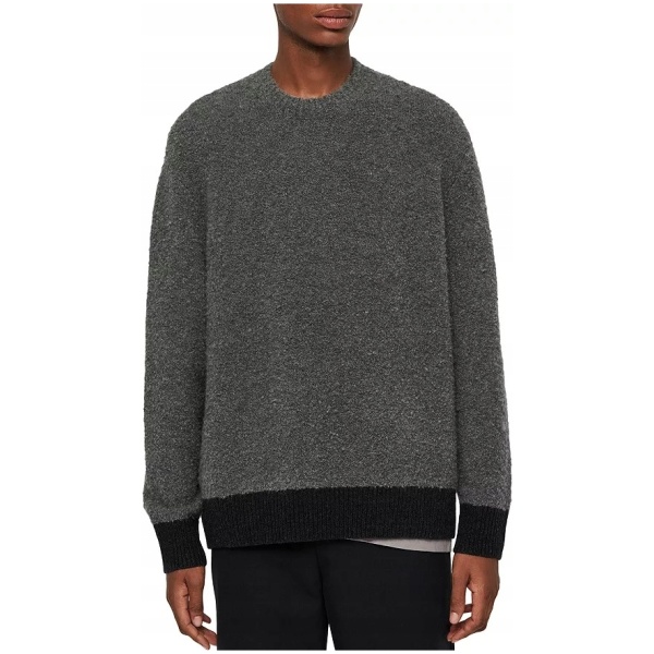 Multioutlet - Allsaints Sweter Męski Tremett Crew