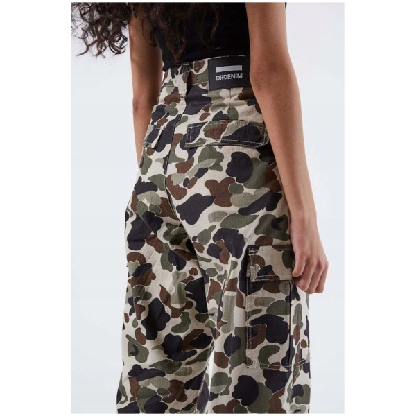 Najlepszy Outlet W Warszawie Multioutlet - Dr Denim Bella Cargo - Duck Hunter Camo R. S