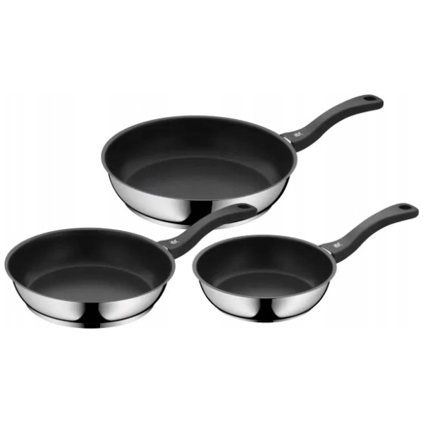 Najlepszy Outlet W Warszawie Multioutlet - Wmf Komplet Devil Non-Stick 3 Patelnie 20+24+28Cm