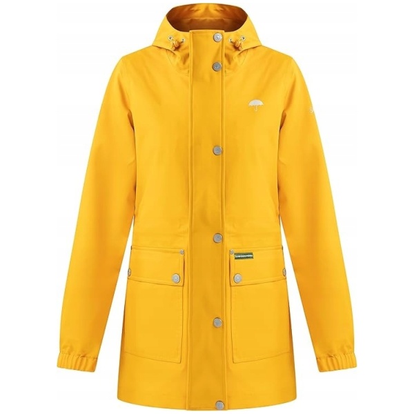 Najlepszy Outlet W Warszawie Multioutlet - Kurtka Damska Parka Waterproof Żółta S Schmuddelwedda