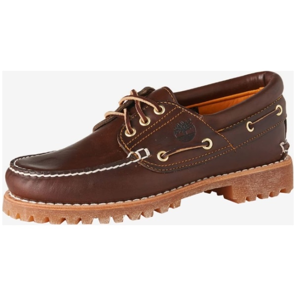 Multioutlet - Timberland Mokasyny 'Authentics 3 Eye Classic' W Kolorze Ciemnobrązowy