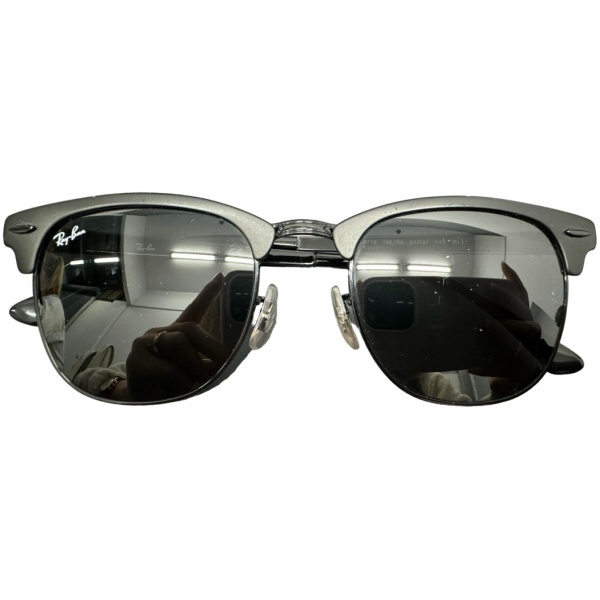 Najlepszy Outlet W Warszawie Multioutlet - Okulary Ray-Ban Clubmaster Metal Rb 3716 186/R5 51 Rozmiar M