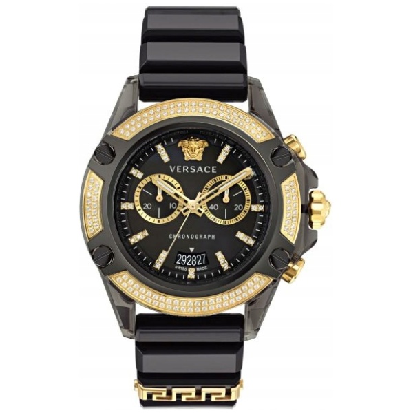 Najlepszy Outlet W Warszawie Multioutlet - Zegarek Chronograficzny Versace Icon Active Vez701723