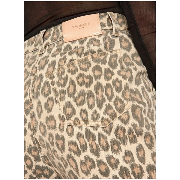 Multioutlet - Pantalone Twinset 05631 Animalier Pri