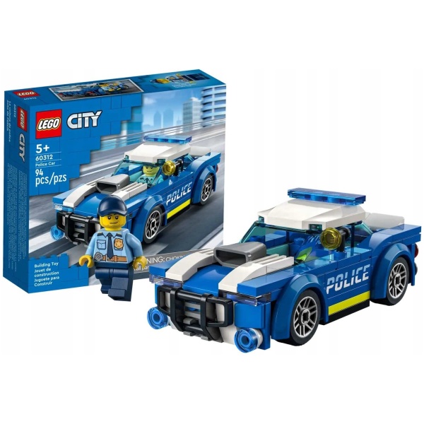 Multioutlet - Klocki Lego City 5+ 60312 Policja Auto Radiowóz