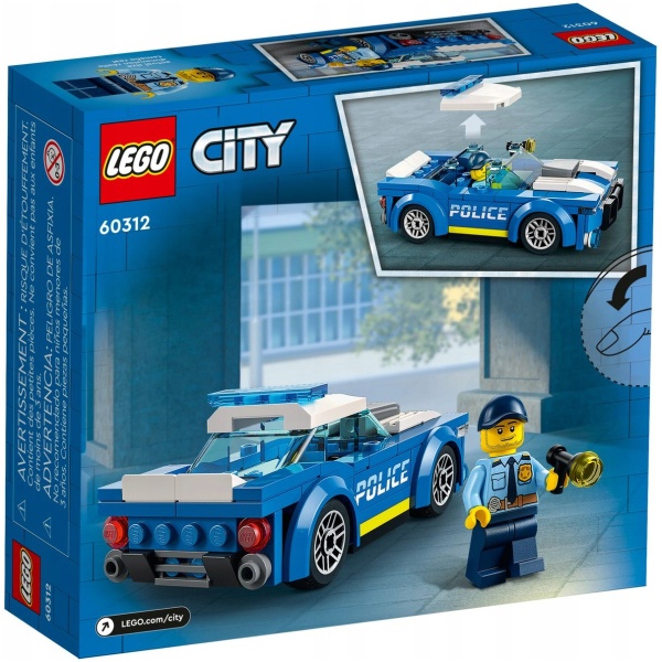 Multioutlet - Klocki Lego City 5+ 60312 Policja Auto Radiowóz