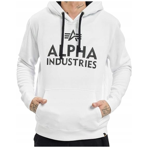 Najlepszy Outlet W Warszawie Multioutlet - Alpha Industries Bluza Z Kapturem Mężczyźni Foam Print Hoody R.s