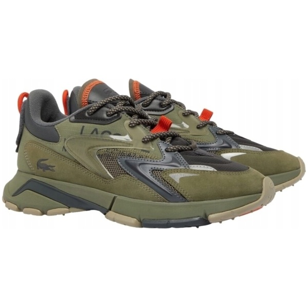 Najlepszy Outlet W Warszawie Multioutlet - Sneakers L003 Neo T 224 1 Sfa - Khaki/Org Zielony R39