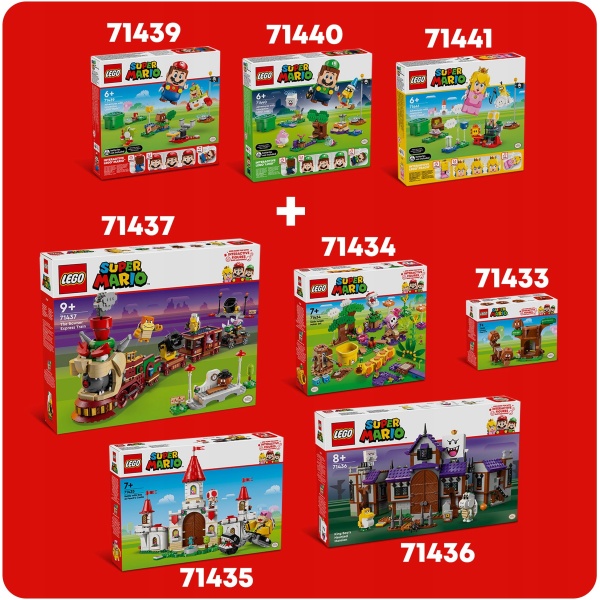 Multioutlet - Lego Super Mario 71436 Nawiedzona Rezydencja Kinga Boo