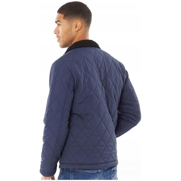 Multioutlet - Jack And Jones Mens Lord Quilted Jacket Navy Blazer