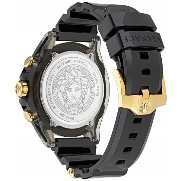 Najlepszy Outlet W Warszawie Multioutlet - Zegarek Chronograficzny Versace Icon Active Vez701723