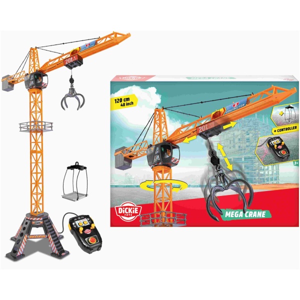 Multioutlet - Dźwig Mega Crane Dickie Toys