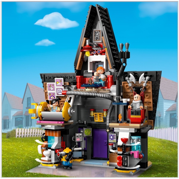 Najlepszy Outlet W Warszawie Multioutlet - Lego Despicable Me 4 Minionki Rodzinna Rezydencja Gru I Minionków 75583