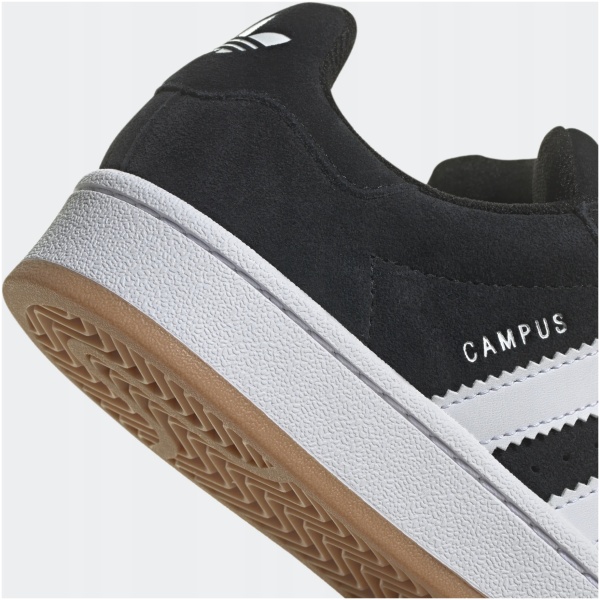 Najlepszy Outlet W Warszawie Multioutlet - Adidas Campus 00S Black Gum (Gs) 36 Czarne