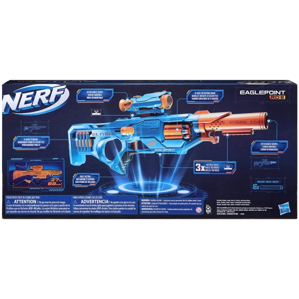 Najlepszy Outlet W Warszawie Multioutlet - Twyrzutnia Nerf Elite 2.0 Eaglepoint Rd-8