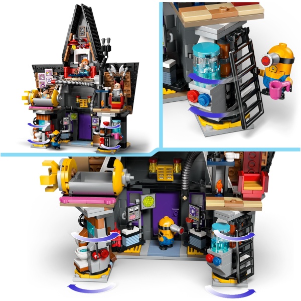 Najlepszy Outlet W Warszawie Multioutlet - Lego Despicable Me 4 Minionki Rodzinna Rezydencja Gru I Minionków 75583