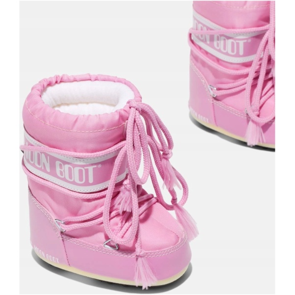 Najlepszy Outlet W Warszawie Multioutlet - Ciepłe Śniegowce Dziecięce Moon Boot Icon Mini Nylon Pink R. 19/22