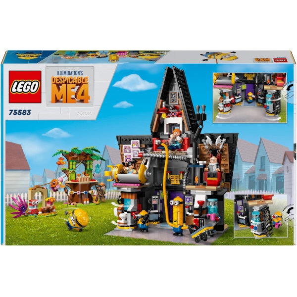 Najlepszy Outlet W Warszawie Multioutlet - Lego Despicable Me 4 Minionki Rodzinna Rezydencja Gru I Minionków 75583