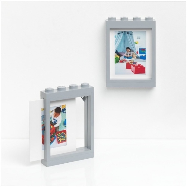 Najlepszy Outlet W Warszawie Multioutlet - Lego Ramka Na Zdjęcia - 19,0 X 27,0 Cm - Szara