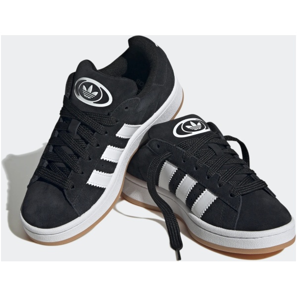 Najlepszy Outlet W Warszawie Multioutlet - Adidas Campus 00S Black Gum (Gs) 36 Czarne