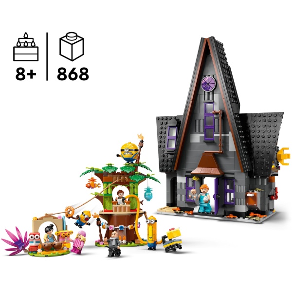 Najlepszy Outlet W Warszawie Multioutlet - Lego Despicable Me 4 Minionki Rodzinna Rezydencja Gru I Minionków 75583