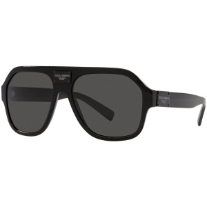 Dolce &Amp; Gabbana Dg4433 501/87-58 Black / Dark Grey Lenses