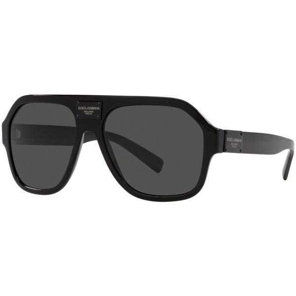 Najlepszy Outlet W Warszawie Multioutlet - Dolce &Amp; Gabbana Dg4433 501/87-58 Black / Dark Grey Lenses