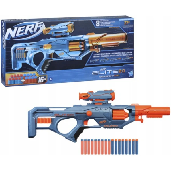 Najlepszy Outlet W Warszawie Multioutlet - Twyrzutnia Nerf Elite 2.0 Eaglepoint Rd-8