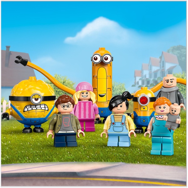 Najlepszy Outlet W Warszawie Multioutlet - Lego Despicable Me 4 Minionki Rodzinna Rezydencja Gru I Minionków 75583