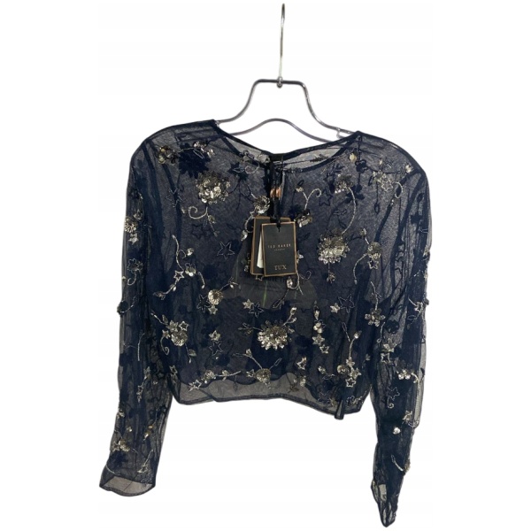 Najlepszy Outlet W Warszawie Multioutlet - Ted Baker Cropped Jacket Navy 38