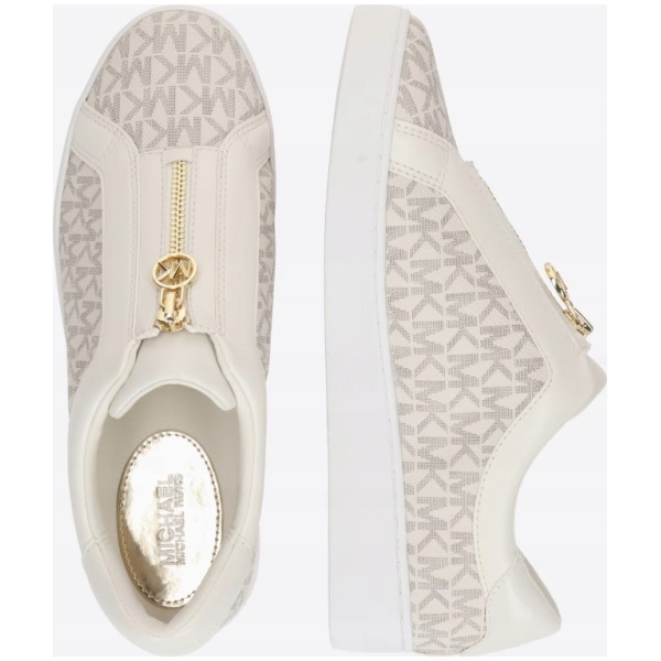 Najlepszy Outlet W Warszawie Multioutlet - Michael Kors Trampki Slip On 'Keaton ' W Kolorze Beżowy R40 (9M)