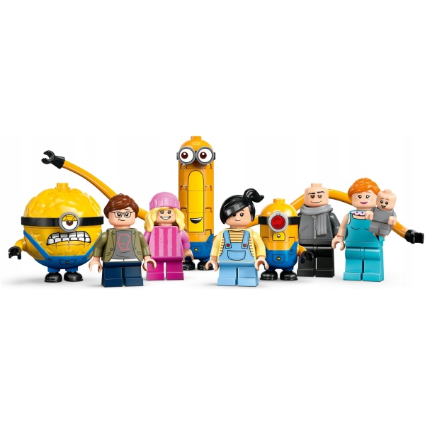 Najlepszy Outlet W Warszawie Multioutlet - Lego Despicable Me 4 Minionki Rodzinna Rezydencja Gru I Minionków 75583