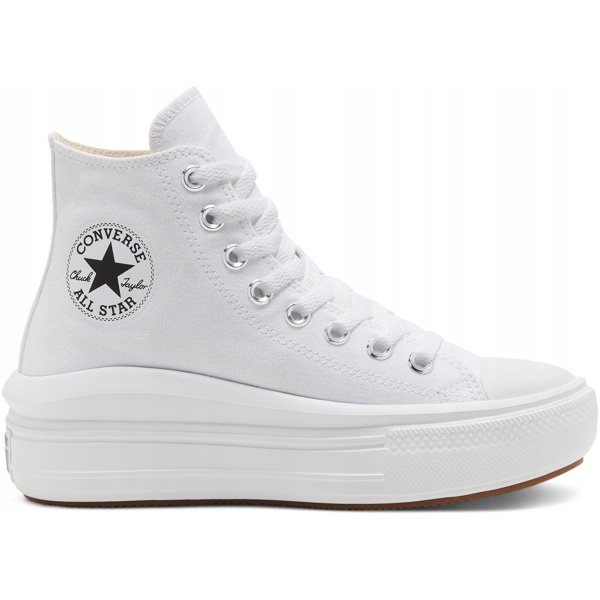 Najlepszy Outlet W Warszawie Multioutlet - Converse 568498C - Białe Wysokie - Unisex - 35