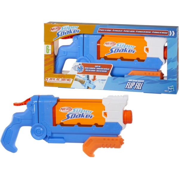 Najlepszy Outlet W Warszawie Multioutlet - Pistolet Nerf Super Soaker Flip Fill Water Blaster