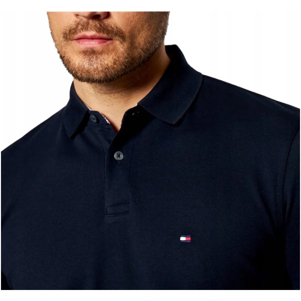 Najlepszy Outlet W Warszawie Multioutlet - Tommy Hilfiger Koszulka Polo Granatowy Xxl