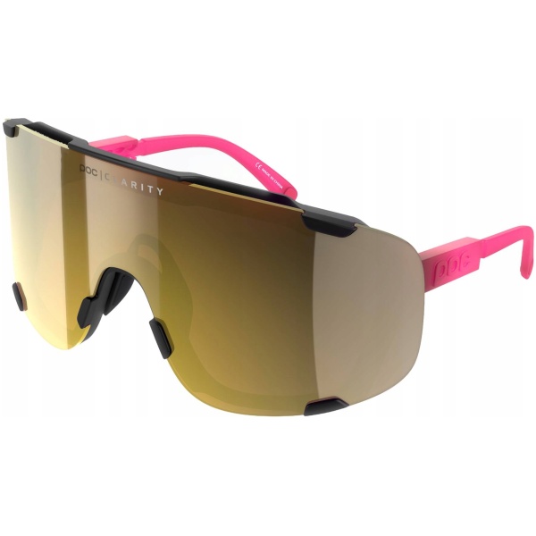 Najlepszy Outlet W Warszawie Multioutlet - Okulary Rowerowe Poc Devour Fluo Pink/Uranium Black Translucent/Clarity