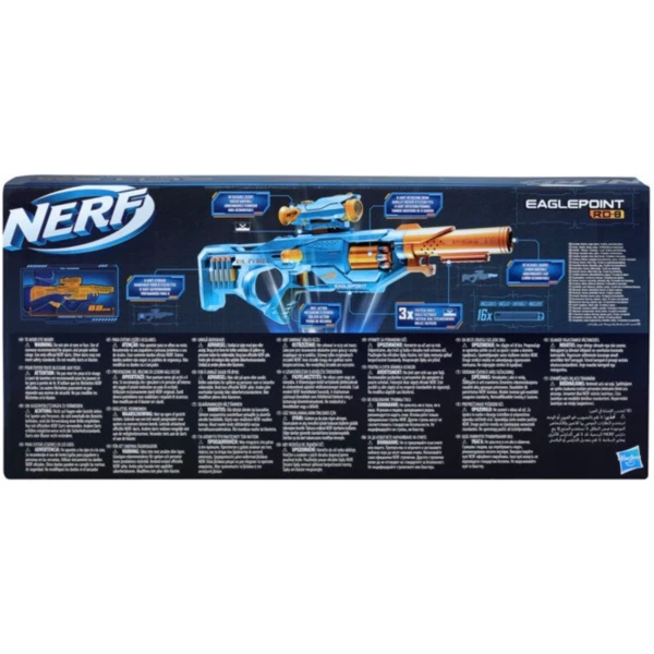 Najlepszy Outlet W Warszawie Multioutlet - Twyrzutnia Nerf Elite 2.0 Eaglepoint Rd-8