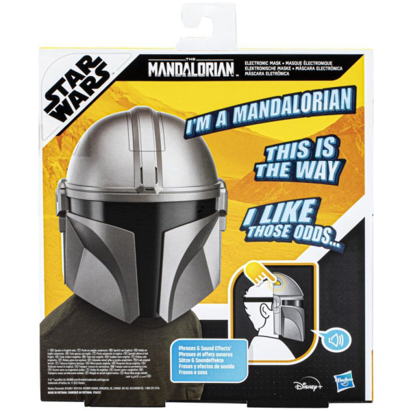 Najlepszy Outlet W Warszawie Multioutlet - Maska Elektroniczna Hasbro Star Wars The Mandalorian Szara