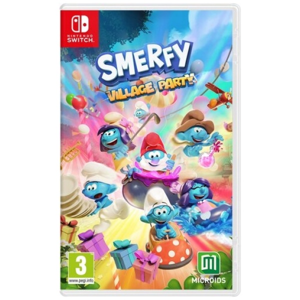 Najlepszy Outlet W Warszawie Multioutlet - Smerfy - Village Party Gra Nintendo Switch