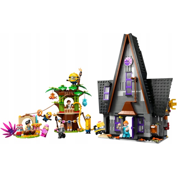 Najlepszy Outlet W Warszawie Multioutlet - Lego Despicable Me 4 Minionki Rodzinna Rezydencja Gru I Minionków 75583