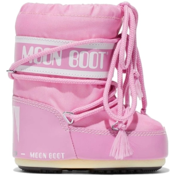 Najlepszy Outlet W Warszawie Multioutlet - Ciepłe Śniegowce Dziecięce Moon Boot Icon Mini Nylon Pink R. 19/22