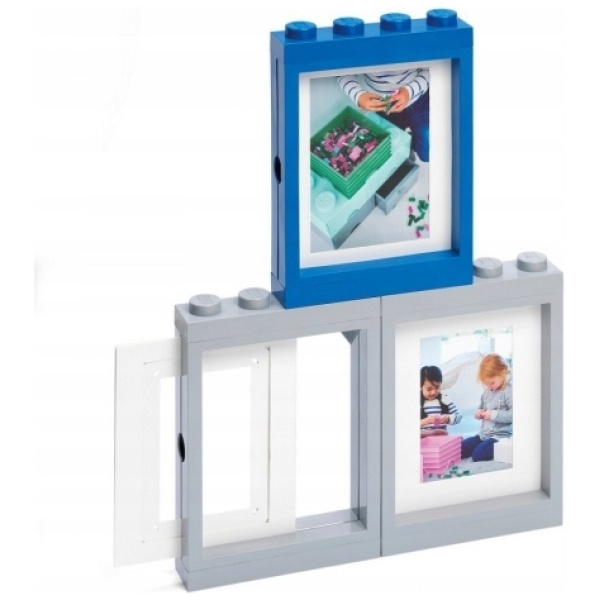 Najlepszy Outlet W Warszawie Multioutlet - Lego Ramka Na Zdjęcia - 19,0 X 27,0 Cm - Szara