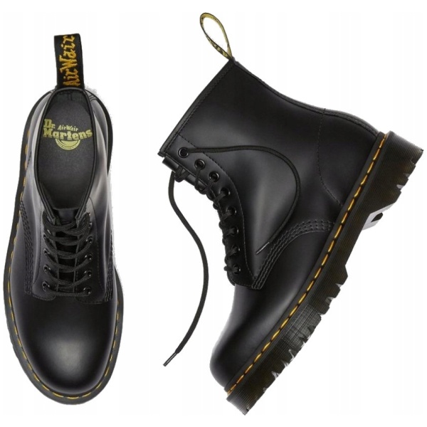 Najlepszy Outlet W Warszawie Multioutlet - Buty Dr. Martens 1460 Bex Black Smooth 41