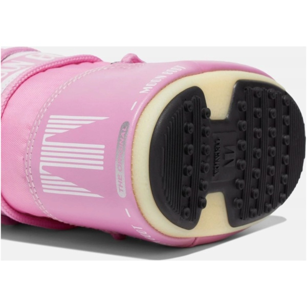 Najlepszy Outlet W Warszawie Multioutlet - Ciepłe Śniegowce Dziecięce Moon Boot Icon Mini Nylon Pink R. 19/22